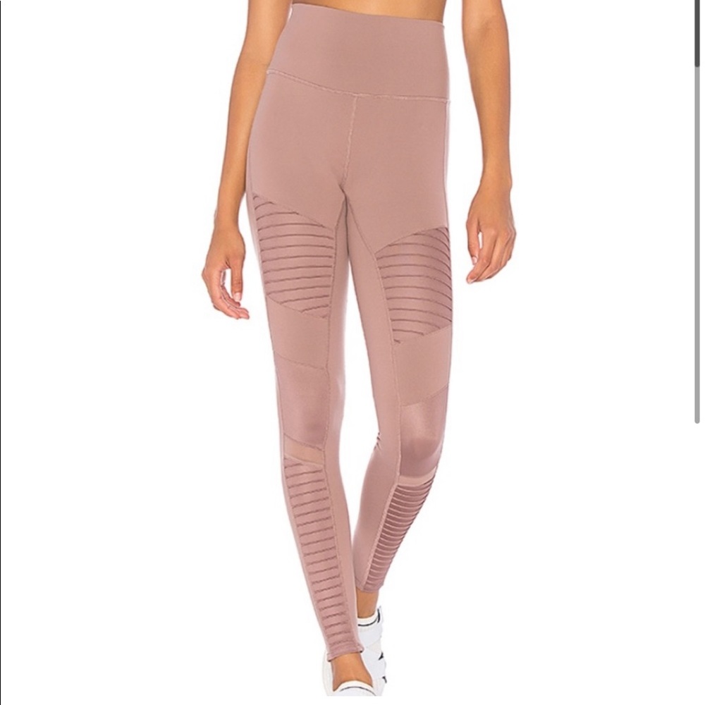 Alo Yoga Moto Legging Smokey Mauve